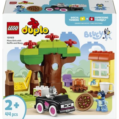 LEGO DUPLO Bluey: Pizzeria di Muffin e Bluey - Set Educativo per Bambini