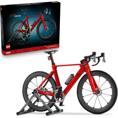LEGO Icons Bici da Corsa 11380 - Set di Costruzione per Adulti