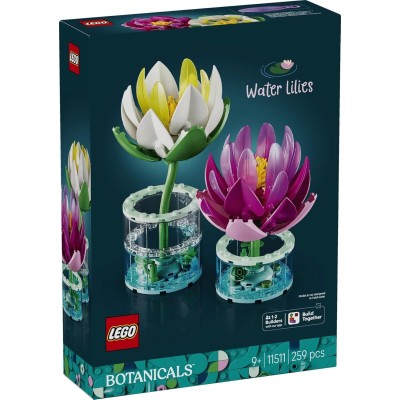 Ninfee LEGO® Botanicals 11511 - Set di Costruzione