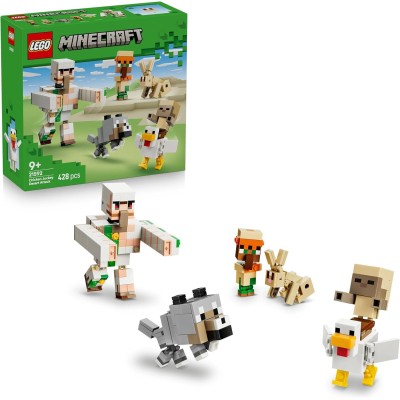 LEGO Minecraft Attacco nel Deserto del Fantino di Polli