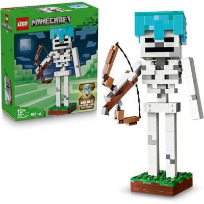 LEGO Minecraft Lo Scheletro 21594 - Set di Costruzione Dettagliato