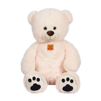 Pelouche Orso Bianchino Panna 80 cm - Morbido e Coccoloso