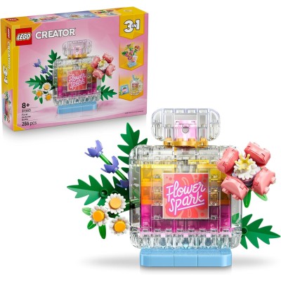 LEGO Creator 3in1 - Boccetta di Profumo con Decorazione Floreale