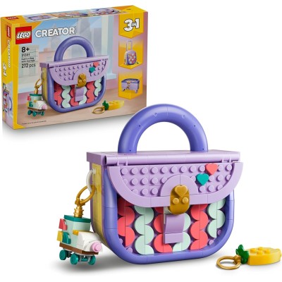 LEGO Creator 3-in-1 Borsetta alla Moda con Portaoggetti