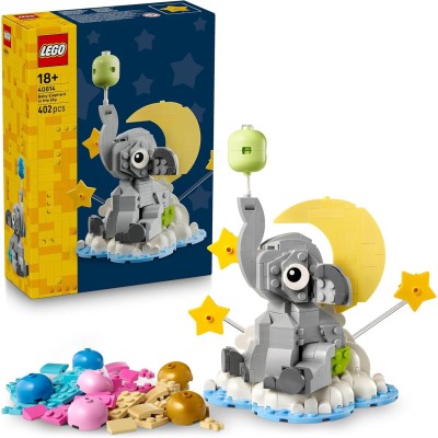 LEGO 40814 Baby Elefantino tra le Stelle - Set Esclusivo