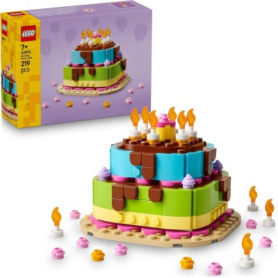 Torta di Compleanno LEGO® 40815 - Set Costruibile Personalizzabile