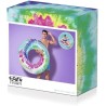 Ciambella Gonfiabile Tie Dye Deluxe con Porta Bicchiere 118 cm