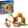 LEGO Disney Vaiana Casa del Villaggio e Barca 43282