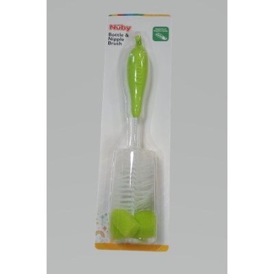 Nuby Scovolino per Biberon e Tettarelle - Pulizia Efficace