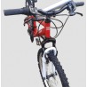 Mountain Bike 24" Ammortizzata Beraud 18V - Rossa
