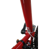 Mountain Bike 24" Ammortizzata Beraud 18V - Rossa