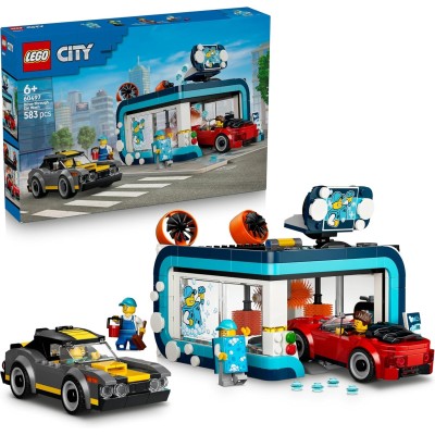LEGO City Autolavaggio Drive-In 60497 - Set Completo di Gioco