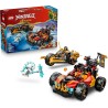 LEGO NINJAGO Veicoli Combinanti di Kai e Cole