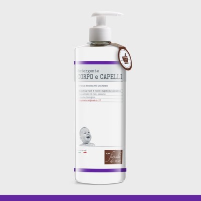 Detergente Delicato Corpo e Capelli Fiocchi di Riso 750 ml