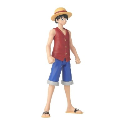 Figurina Anime Heroes Mega di Monkey D. Luffy da One Piece - 30 cm