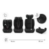 Kinderkraft Seggiolino Auto Comfort UP 2 PLUS i-Size (76-150 cm) - Black