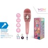 Wow Generation Microfono Karaoke Senza Fili con Bluetooth e Registratore
