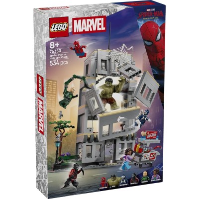 LEGO Marvel Spider-Man vs. Hulk (76350) - Scontro Epico