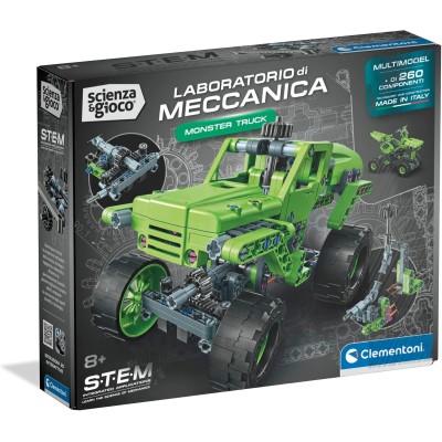 Clementoni Laboratorio di Meccanica - Monster Truck 2 in 1