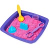 Kinetic Sand Castello di Sabbia Cinetica Shimmer - Set con 454g di Sabbia Glitterata
