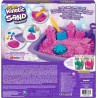 Kinetic Sand Castello di Sabbia Cinetica Shimmer - Set con 454g di Sabbia Glitterata
