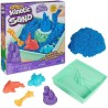 Kinetic Sand Playset Castelli di Sabbia con Vaschetta e Accessori