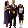 Infinite Statue Kidult Fantozzi e Famiglia - Set Statuine da Collezione