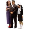 Infinite Statue Kidult Fantozzi e Famiglia - Set Statuine da Collezione
