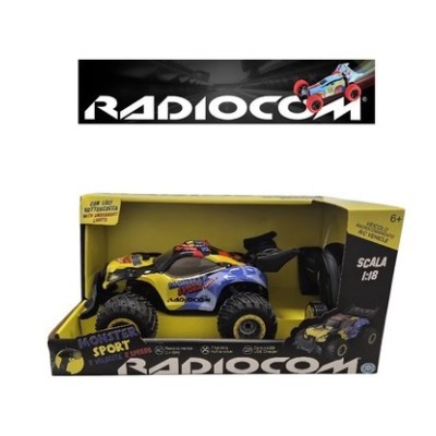 Monster Sport Speed Radiocomandata 1:18 | 2 Velocità e Luci LED