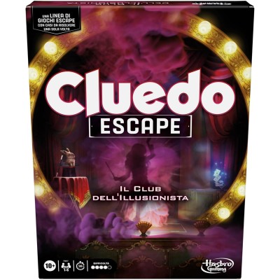 Cluedo Escape: Il Club dell'Illusionista | Gioco da Tavolo Investigativo