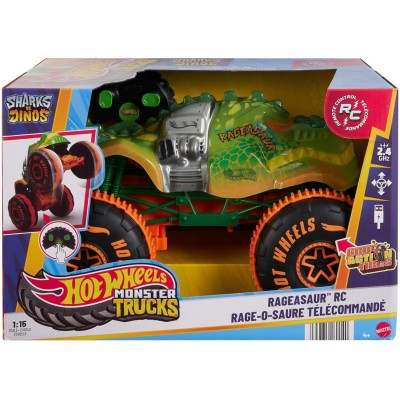 Hot Wheels Monster Trucks RC Rageasaur 1:15 | Radiocomandato