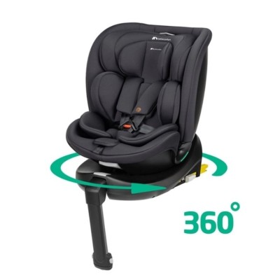 Bébéconfort Artemis 360 i-Size: Seggiolino Auto 40-150 cm | Mineral Black