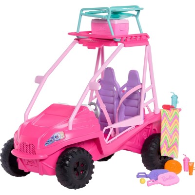 Barbie Ultimate Beach Buggy con Accessori Spiaggia | Mister Toys