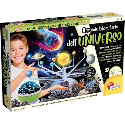 Lisciani I'm a Genius Il Grande Laboratorio dell'Universo - Kit Spaziale
