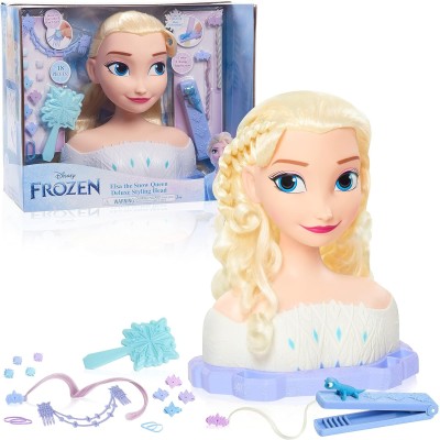 Testa di Deluxe Elsa Frozen 2 da Pettinare - 18 Accessori | Disney