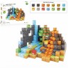 Magnetic Cube Dinosauri - Set Costruzioni Magnetiche 80 Pezzi