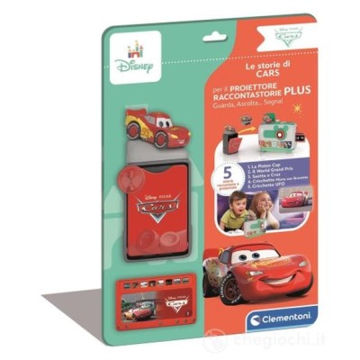 Cartuccia Raccontastorie Clementoni Cars - Ricarica per Proiettore Disney