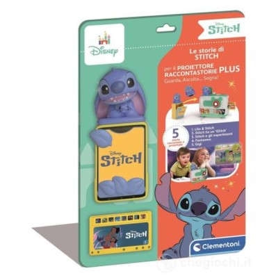 Cartuccia Disney Stitch per Proiettore Raccontastorie Plus Clementoni