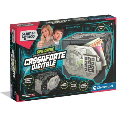 Clementoni Spy Game Cassaforte Digitale - Kit Scientifico per Bambini