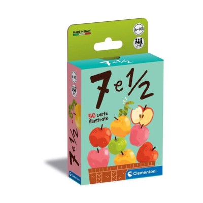 Clementoni Carte 7 e Mezzo - Gioco di Carte Educativo per Bambini
