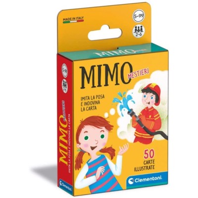 Clementoni Mimo Mestieri - Gioco di Carte per Bambini e Famiglia
