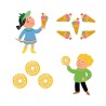 Clementoni Scopetta e Briscolina - Carte da Gioco per Bambini