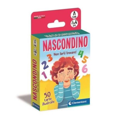 Clementoni Carte Nascondino - Gioco di Carte per Bambini e Famiglia
