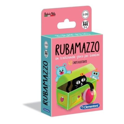 Clementoni Rubamazzo - Gioco di Carte Educativo per Bambini 4+