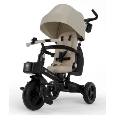 Kinderkraft Triciclo Aveo 2 Plus 6in1 Beige – da 9 Mesi a 5 Anni