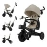 Kinderkraft Triciclo Aveo 2 Plus 6in1 Beige – da 9 Mesi a 5 Anni