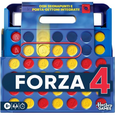 Forza 4 Refresh Hasbro | Gioco di Strategia Classico