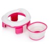 Chipolino Vasino Portatile Pieghevole da Viaggio Viaggio - Rosa