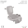 Ok Baby Space Mini Lavabo per Bambini - Colori Assortiti