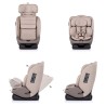 Chipolino Mondial Seggiolino Auto i-Size (40-150 cm) - Beige